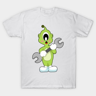 Alien Handyman Wrench T-Shirt